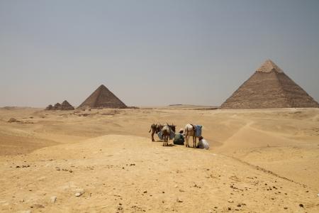 开罗, 埃及, 埃及, 沙漠金字塔, 沙漠, 旅行, 金字塔