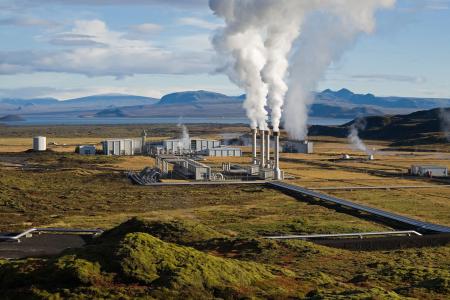 火力发电厂, 地热, 地热能源, 地热发电厂, nesjavellir, 冰岛, 蒸汽