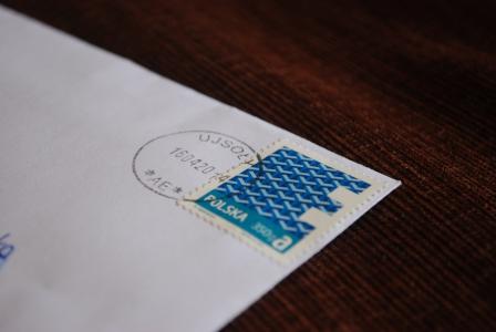 电子邮件, 信, 邮政编码, 邮票, 的信封