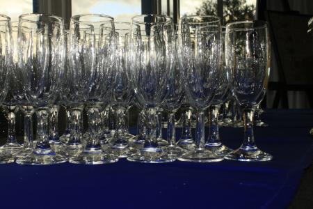 眼镜, 玻璃, 蓝色, 饮料, 庆祝活动, 一方