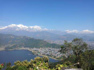 尼泊尔, 跟踪, 博克拉, 安纳布尔纳, 湖