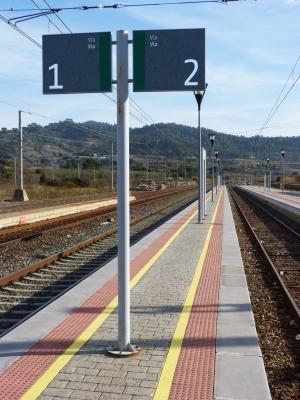 平台, 车站, 火车, 铁路, 通过
