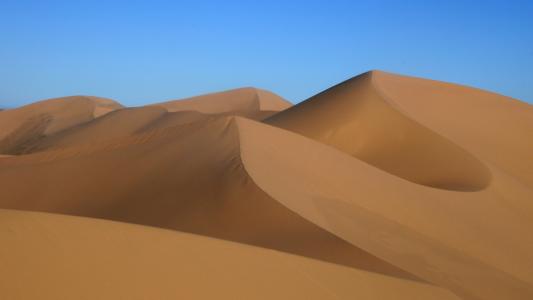 蒙古, 沙漠景观, 戈壁, 沙丘, 沙漠, 沙子, 自然
