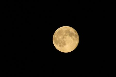 月亮, 晚上, 满月