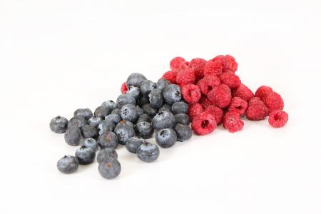 浆果, 水果, orn mikbe 渡轮, 白色背景, 蓝莓, 工作室拍摄, 食物和饮料