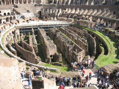 罗马, 古罗马圆形竞技场, 露天剧场, 罗马, 欧洲, 古代, 建筑