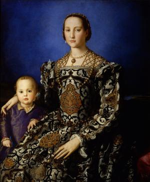 托莱多的埃莉诺, 女人, 儿童, 母亲, 绘画, 油画, 油画颜料