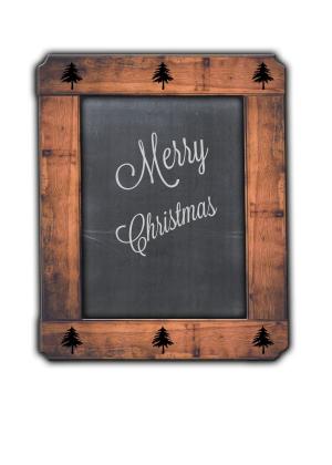 圣诞快乐, 黑板, 乡村, 粉笔, 年份, 黑色, 黑板