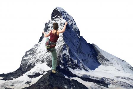 登山者, 照片蒙太奇, 爬上, 攀岩运动, 体育, 马特宏峰, 登山