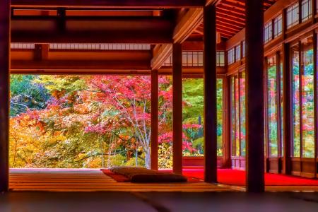 日本房子在秋季全高清壁纸和背景图像