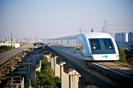 上海Transrapid磁悬浮列车（MagLev）4k超高清壁纸和背景图片