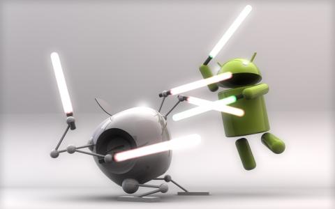 android vs苹果全高清壁纸和背景