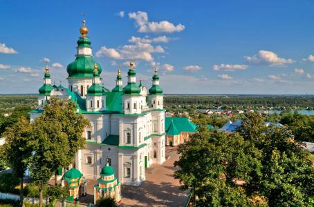 切尔尼戈夫,乌克兰三位一体大教堂全高清壁纸和背景