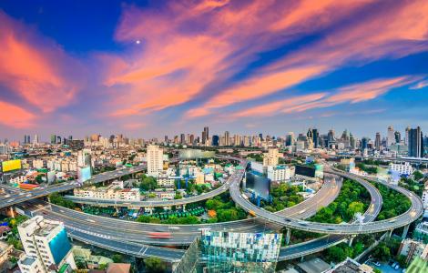 Megapolis  - 泰国曼谷5k Retina超高清壁纸和背景图片