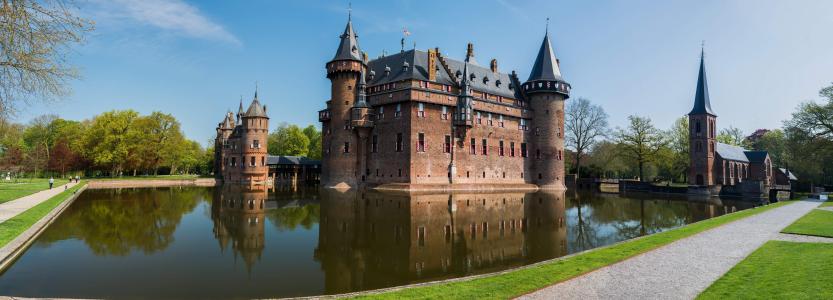 德哈尔城堡,荷兰5k Retina超高清壁纸和背景图片