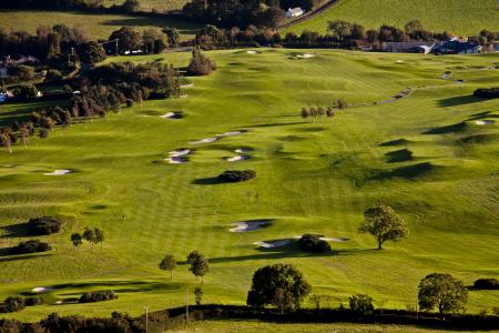 格伦的唐斯高尔夫俱乐部威克洛,爱尔兰全高清壁纸和背景
