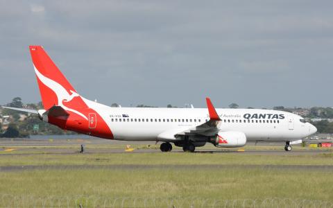 VH-VXA澳航波音737-838全高清壁纸和背景图像