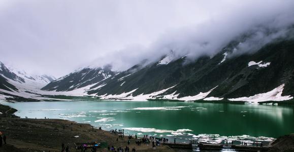 巴基斯坦的湖完整的高清壁纸和背景