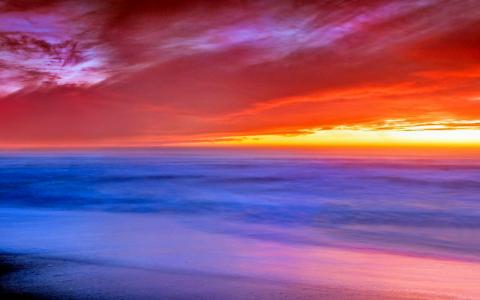 日落[23]洛克威尔海滩[27februari2015friday] [162038] [VersionOne]加州全高清壁纸和背景