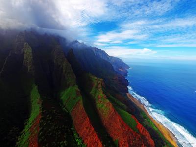考艾岛,夏威夷海岸全高清壁纸和背景图像