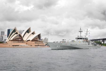 HMAS Maryborough（ACPB 95）以昆士兰Maryborough市壁纸和背景图片命名