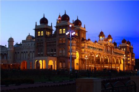迈索尔宫殿,卡纳塔克邦状态,印度5k视网膜超HD墙纸和背景图象