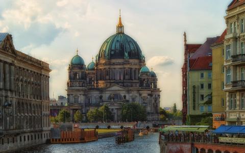 柏林大教堂壁纸和背景