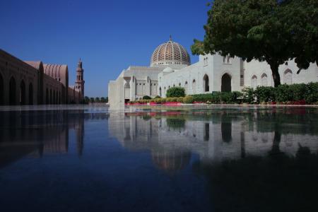 苏丹卡布斯盛大清真寺全高清壁纸和背景