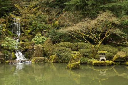 日本花园5k Retina超高清壁纸和背景图片