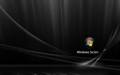 微软Windows 7黑线