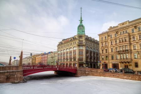 圣彼得堡，俄罗斯的建筑学