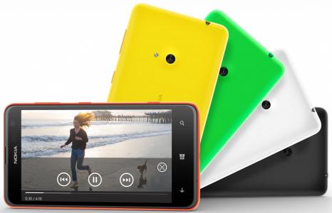 诺基亚Lumia 625，广告照片