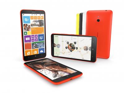 新的诺基亚Lumia 1320，第一个预算平台