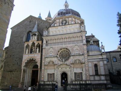 圣玛丽教会在贝加莫，意大利