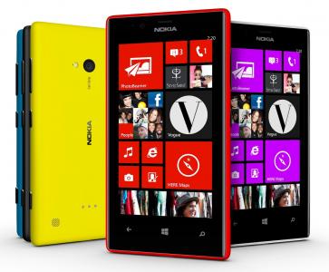诺基亚Lumia 720，广告照片