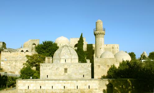 巴库的Shirvanshahs的古老宫殿