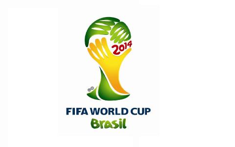 世界杯的标志在巴西2014年