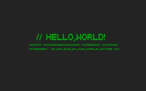 Ubuntu的背景，Hello world程序