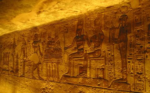 在埃及的考古发掘