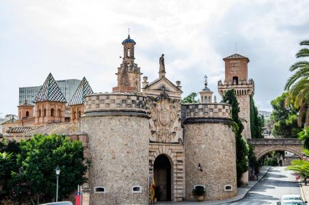 贝尔弗城堡，帕尔马，马略卡岛，西班牙