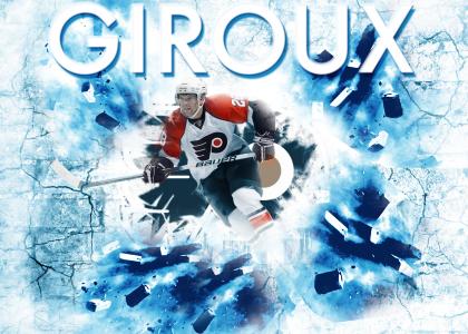 最佳的冰球运动员Claude Giroux
