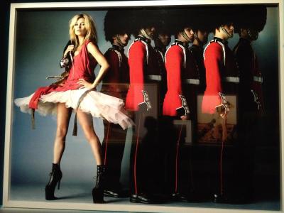 Kate Moss的广告照片