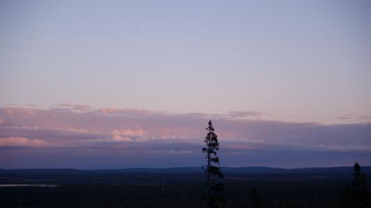 芬兰北部的自然