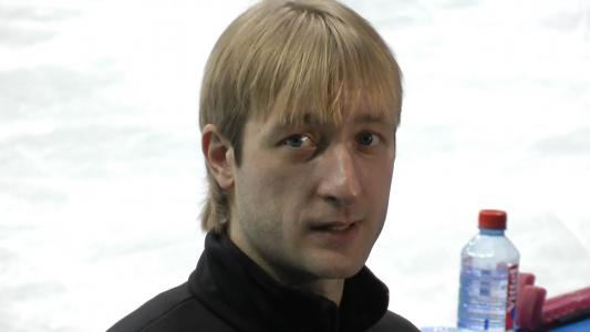 着名的滑冰选手Evgeni Plushenko