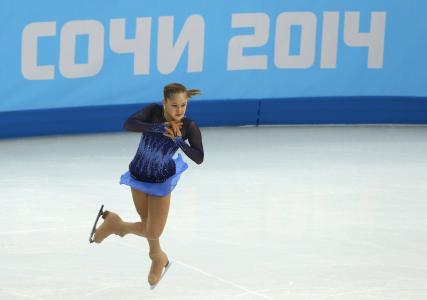 索契的奥运金牌得主Julia Lipnitskaya
