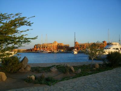 埃及埃尔古纳（El Gouna）度假胜地的游艇湾