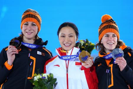 速滑专业的两枚铜牌的拥有者是来自荷兰的Margot Boer