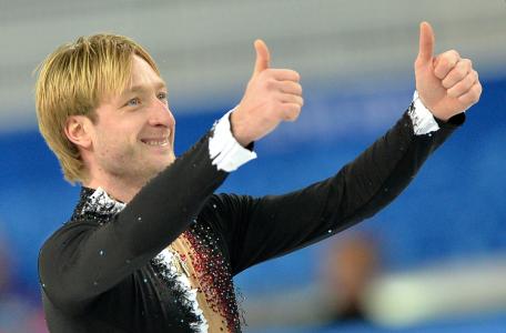 奥运会花样滑冰Yevgeny Plyushchenko纪念金牌得主