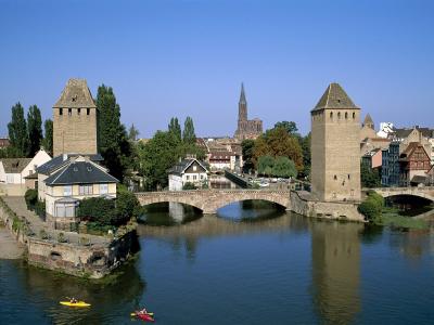 桥在史特拉斯堡，法国