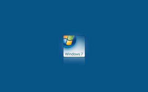 Microsoft Windows 7浅蓝色
